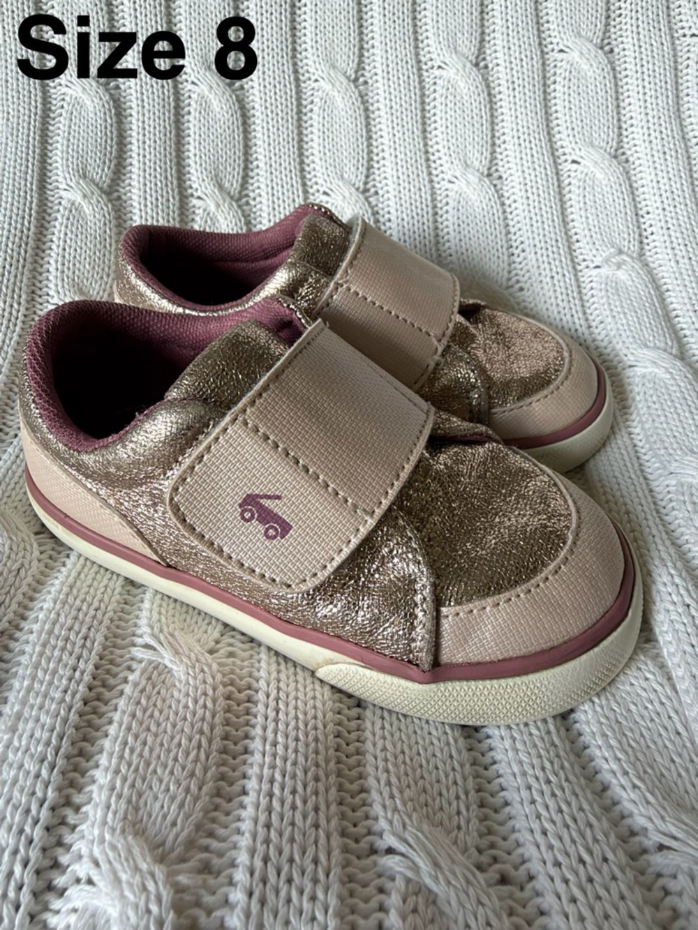 See Kai Run Toni Toddler Girls Sneakers Size 8 Shoes Ergonomic Runners Sneaker